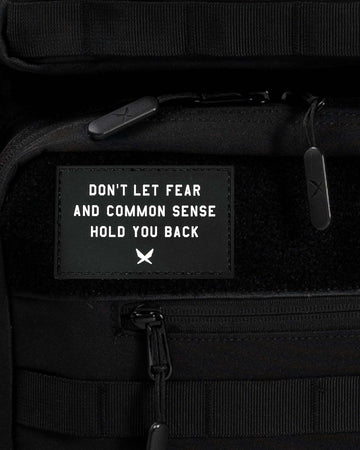 Fear & Common Sense Velcro Patch