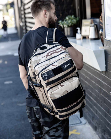 Tactical Backpack V2 [45L] - Desert Camo
